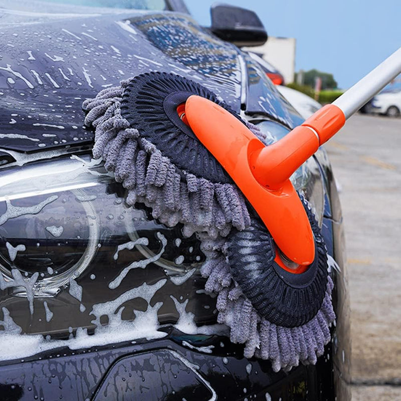 CarClean Buddy | Uittrekbare, Telescopische en Verstelbare Autowasborstel
