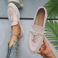 Elegante loafers met suède afwerking en comfort – Grace